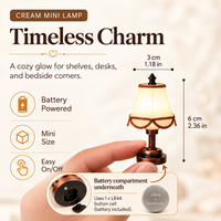 Cream Mini Lamp